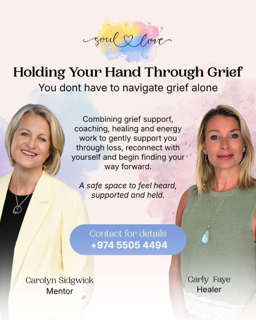Holding Your Hand Through Grief with Carolyn Sidgwick Mentor and Carly Faye Healer
