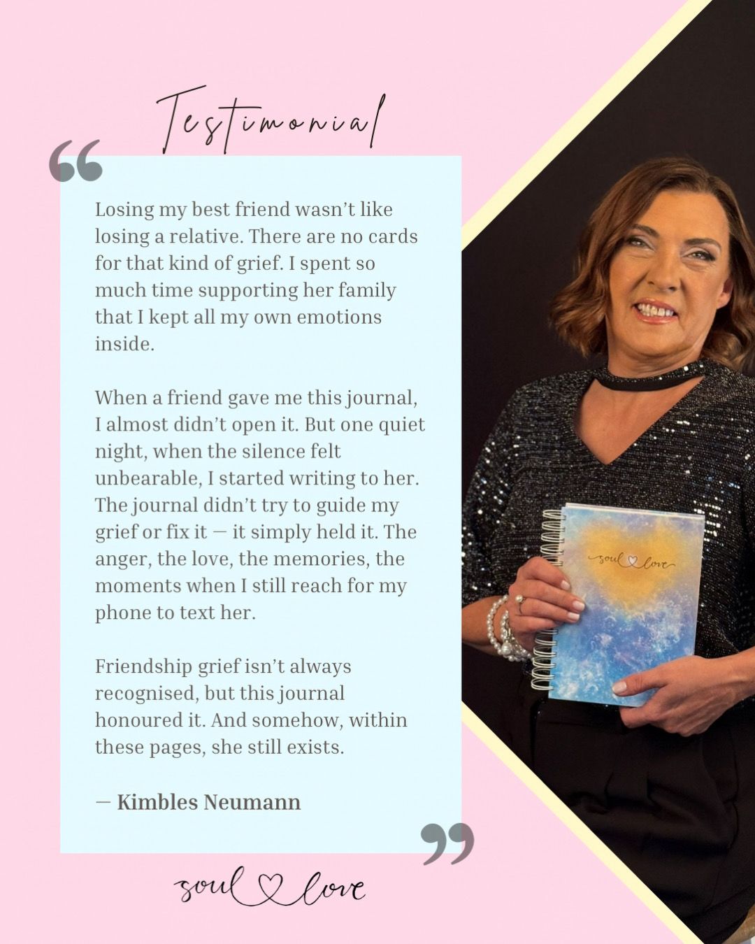 Testimonial from Kimbles Neumann